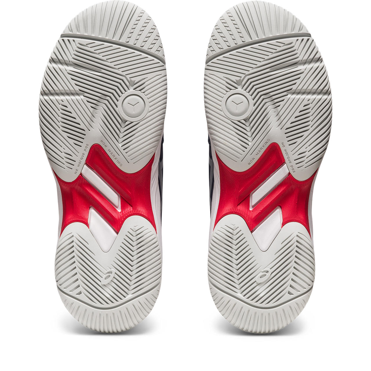 Asics Gel Game 9 GS Junior Tennis Shoe (Navy/Silver)