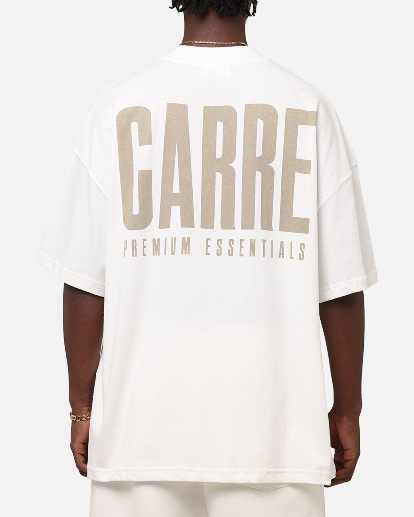 Carre Premium Essentials T-Shirt Off White、mySite、zt4zffjzw