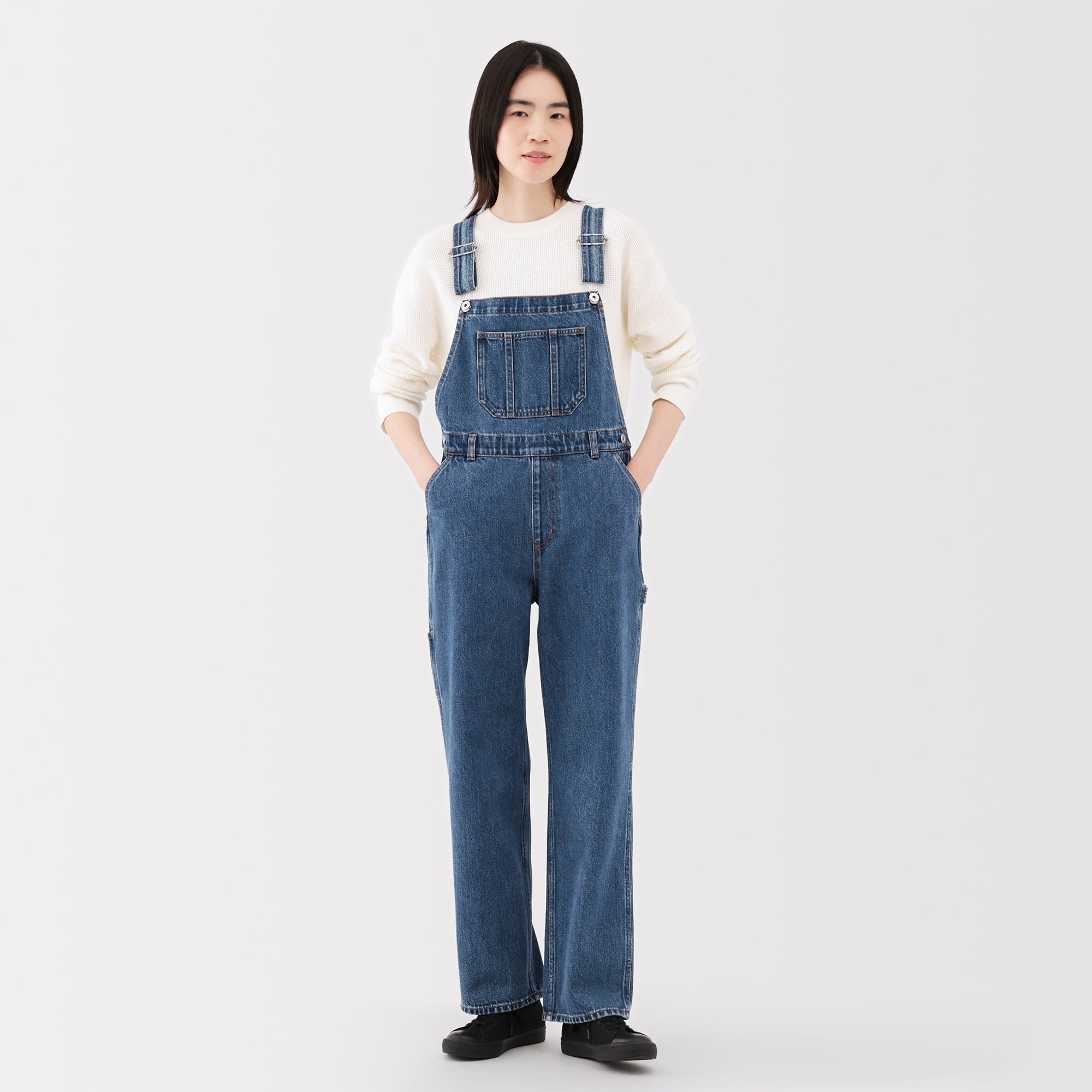  Women's Kapok Blend Denim Overalls、mySite、sugarbowlscore