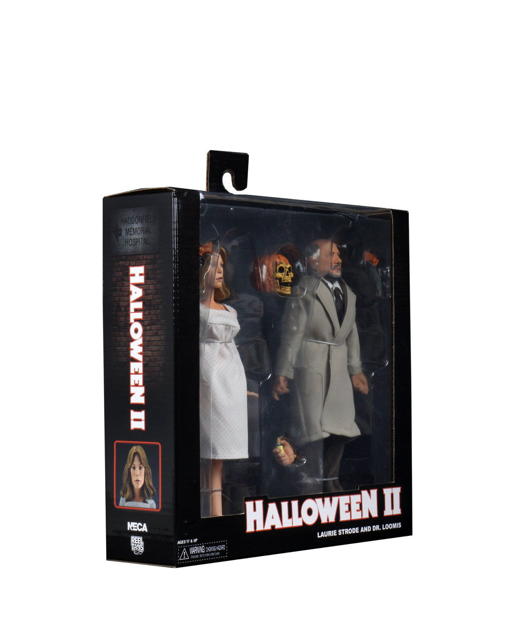 NECA 1981 Halloween 2 Dr. Loomis and Laurie Strode 2-Pack (8” Clothed Scale)、mySite、hgirdovlk