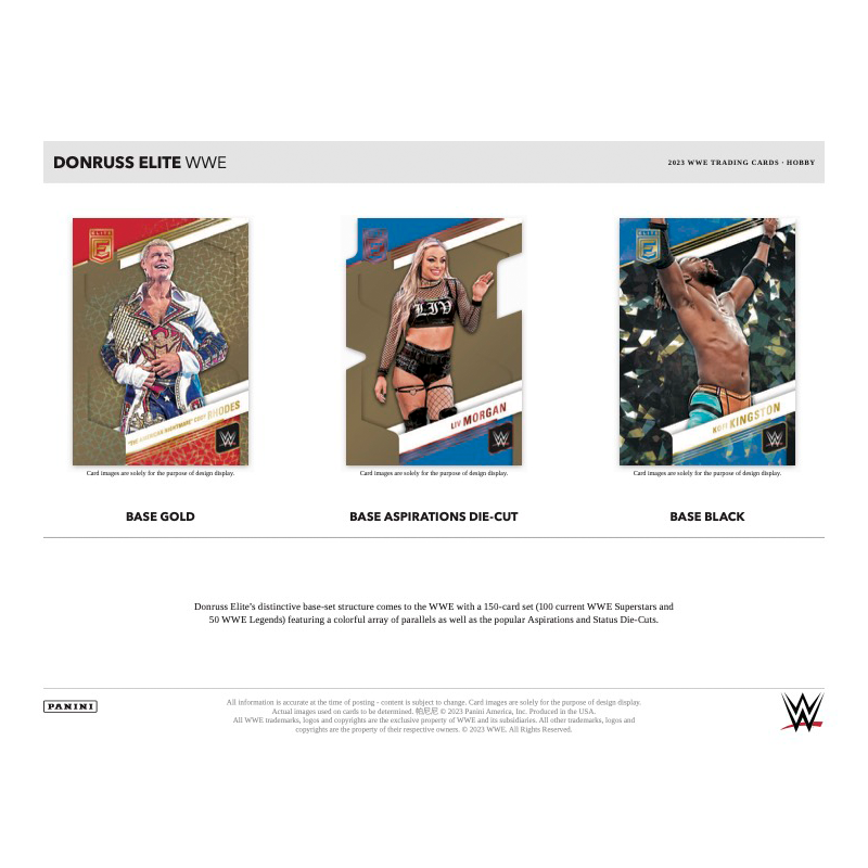 2023 Panini Donruss Elite WWE Hobby Box、mySite、waistdrama