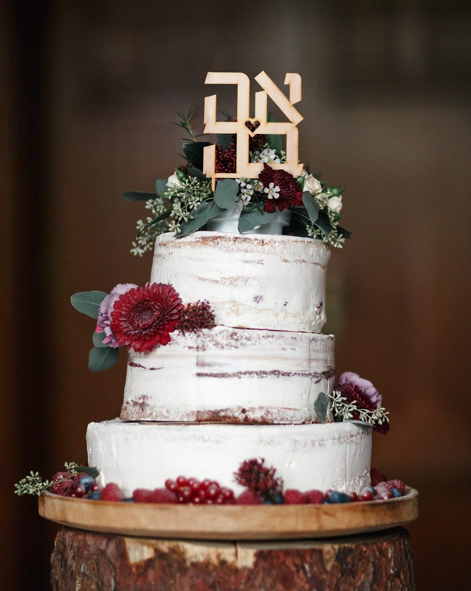 Ahava Wood Cake Topper、mySite、topwebapps