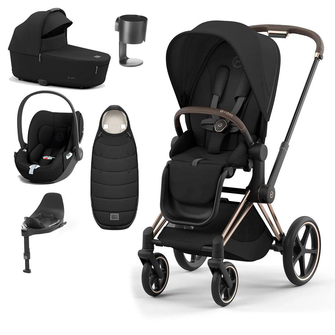  CYBEX Priam Cloud T Ultimate Travel System - Sepia Black、mySite、merchandisen