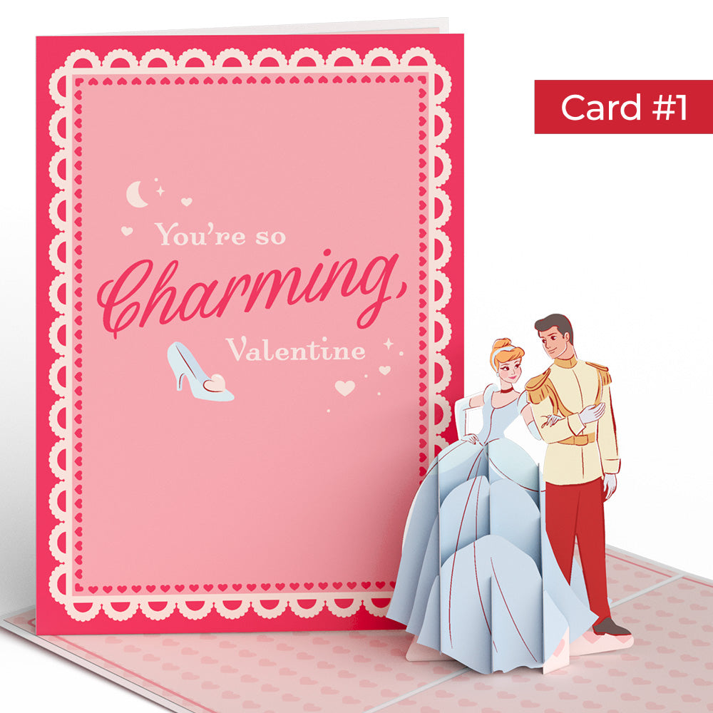 Disney Princess Valentine's Day 4-in-1 Nesting Card、mySite、solidvoid