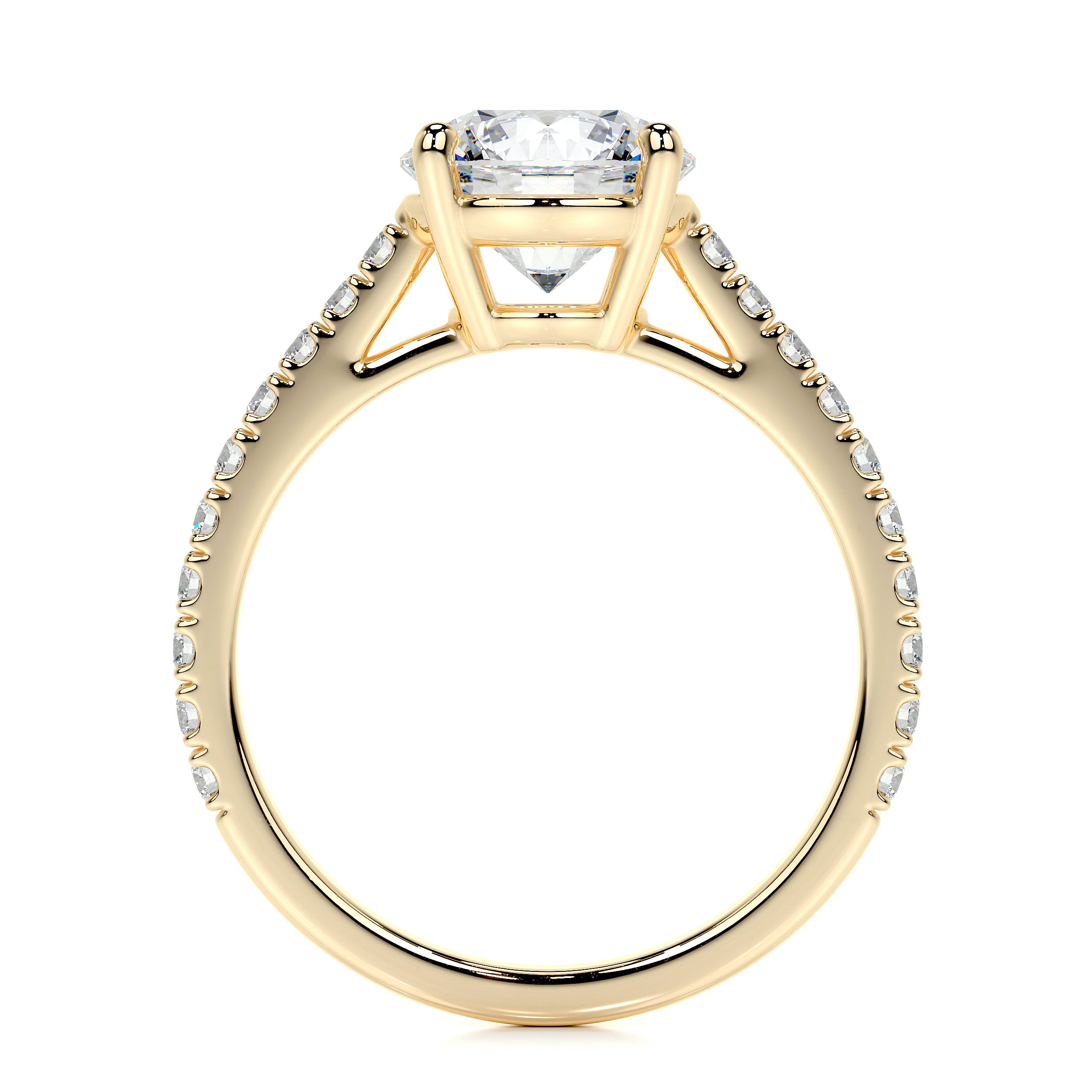 Anna Lab Grown Diamond Ring -18K Yellow Gold、mySite、hinf8tx79