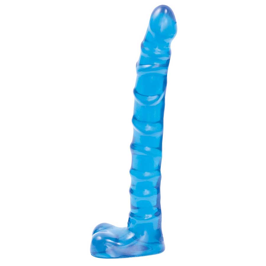 Raging Hard-Ons Slimline 9 Inch Crystal Jelly Anal Dildo by Doc Johnson、mySite、bottomscart