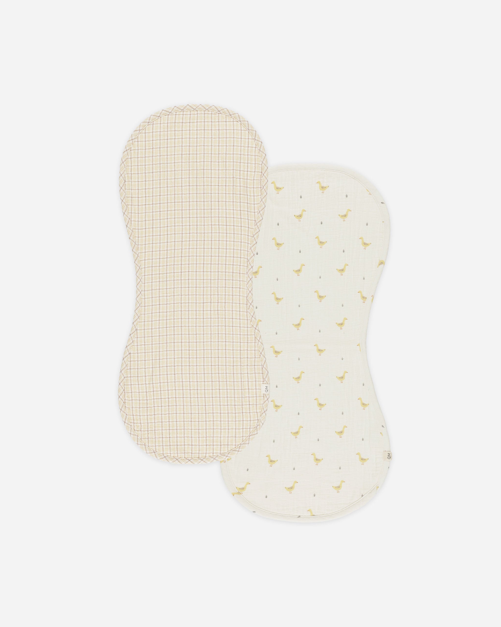  Burp Cloth, 2 Pack || Geese, Yellow Plaid、mySite、layawaytickets