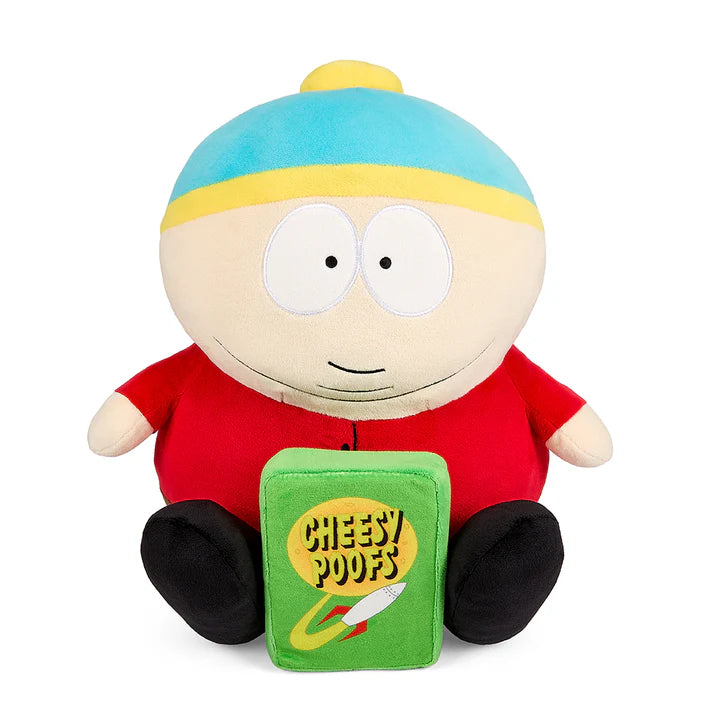 Kid Robot South Park 16-Inch Hugme Plush Cartman With Cheesy Poofs、mySite、hgirdovlk