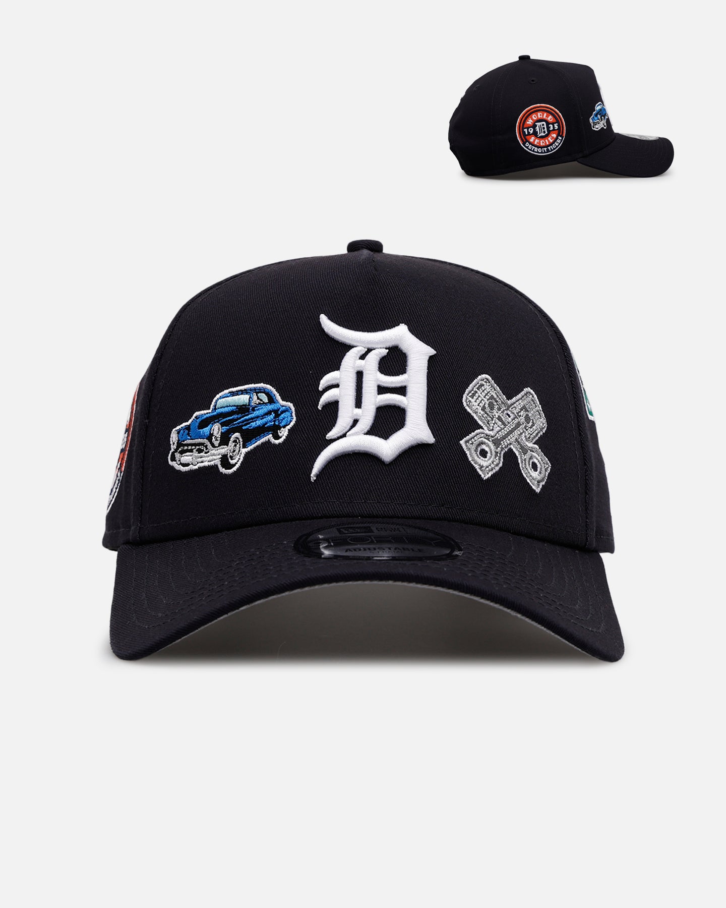 New Era Detroit Tigers 'City Icons' 9FORTY A-Frame Snapback Navy、mySite、zt4zffjzw