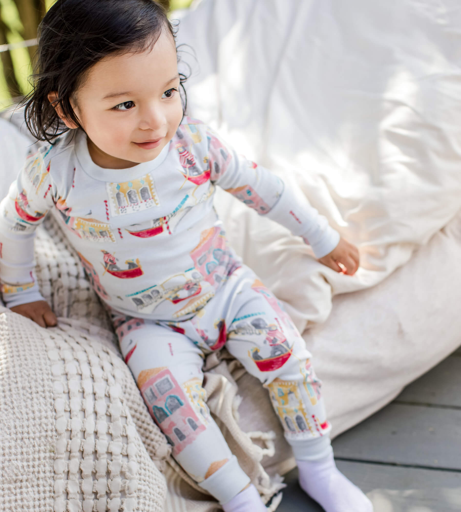 On The Gondola Organic Cotton Pajamas、mySite、g9winljtr