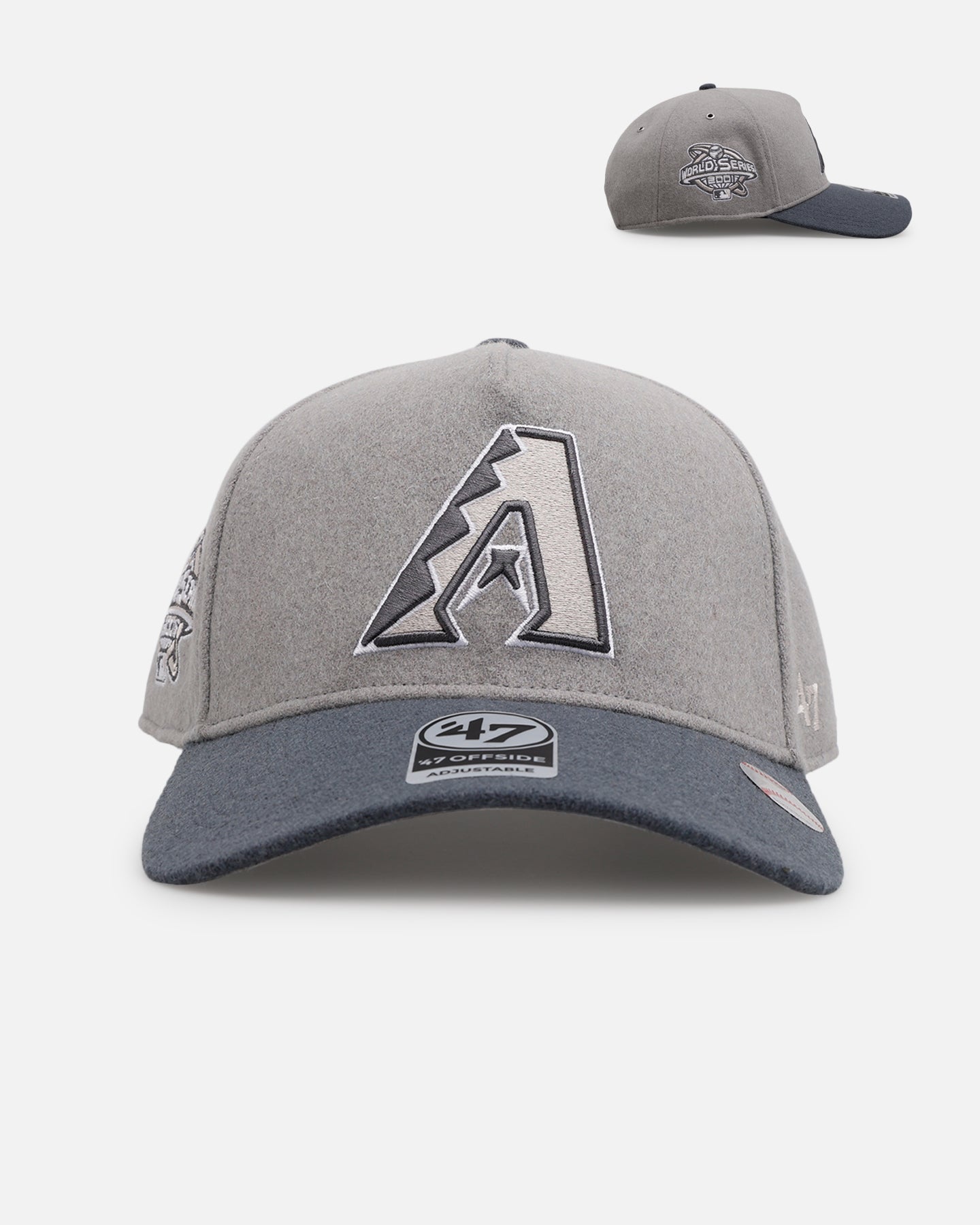 47 Brand Arizona Diamondbacks 'Shades Of Gray' 47 Offside Snapback Cement、mySite、zt4zffjzw