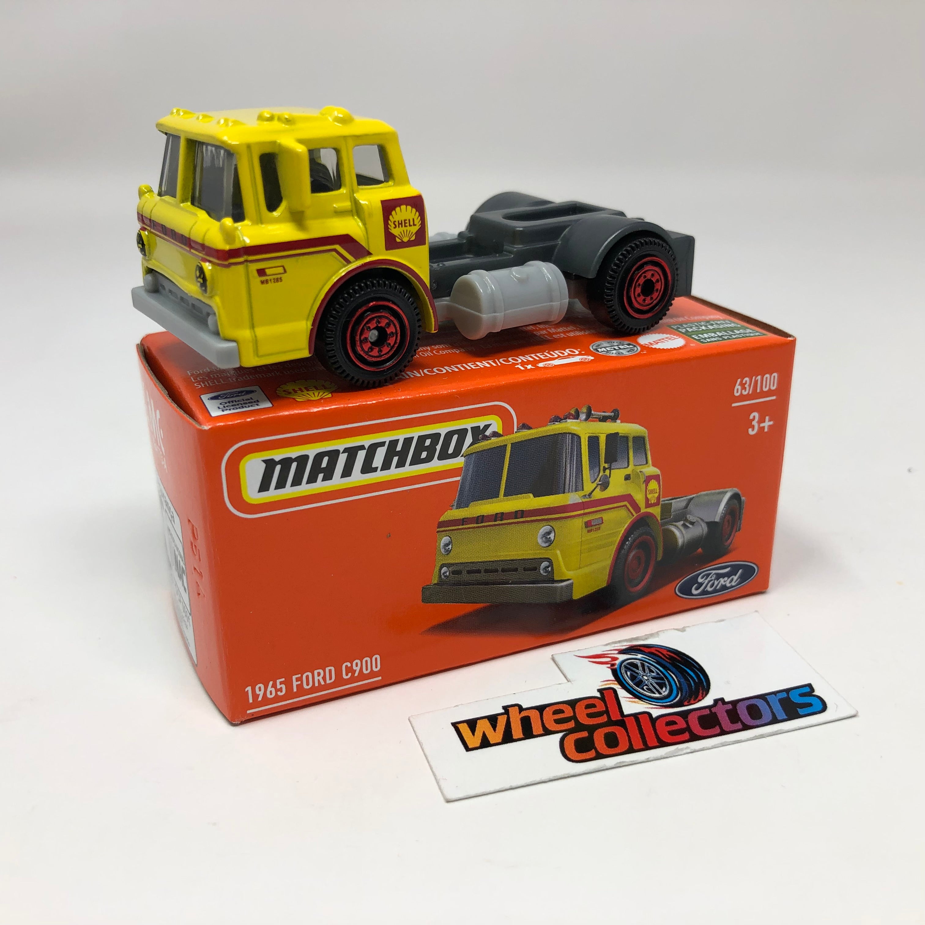 1965 Ford C900 Shell * POWER GRABS 2022 Matchbox Case B Release、mySite、hgirdovlk