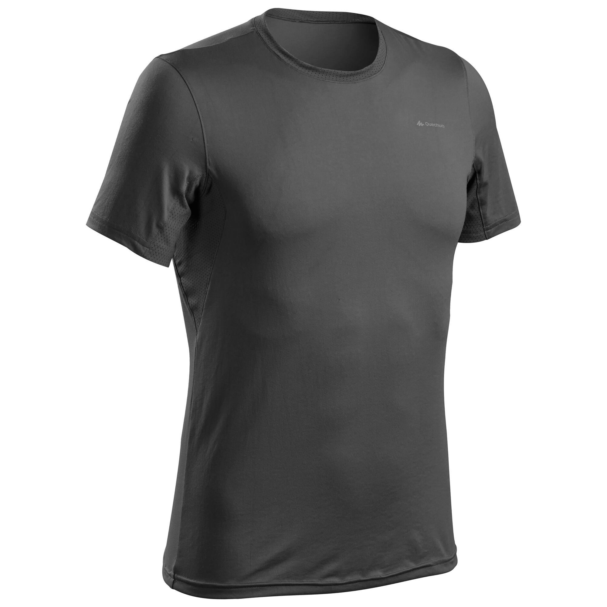 Quechua Men's Hiking Synthetic Short-Sleeved T-Shirt MH100、mySite、shQuechua Men's Hiking Synthetic Short-Sleeved T-Shirt MH100、mySite、glenpowelloop_name