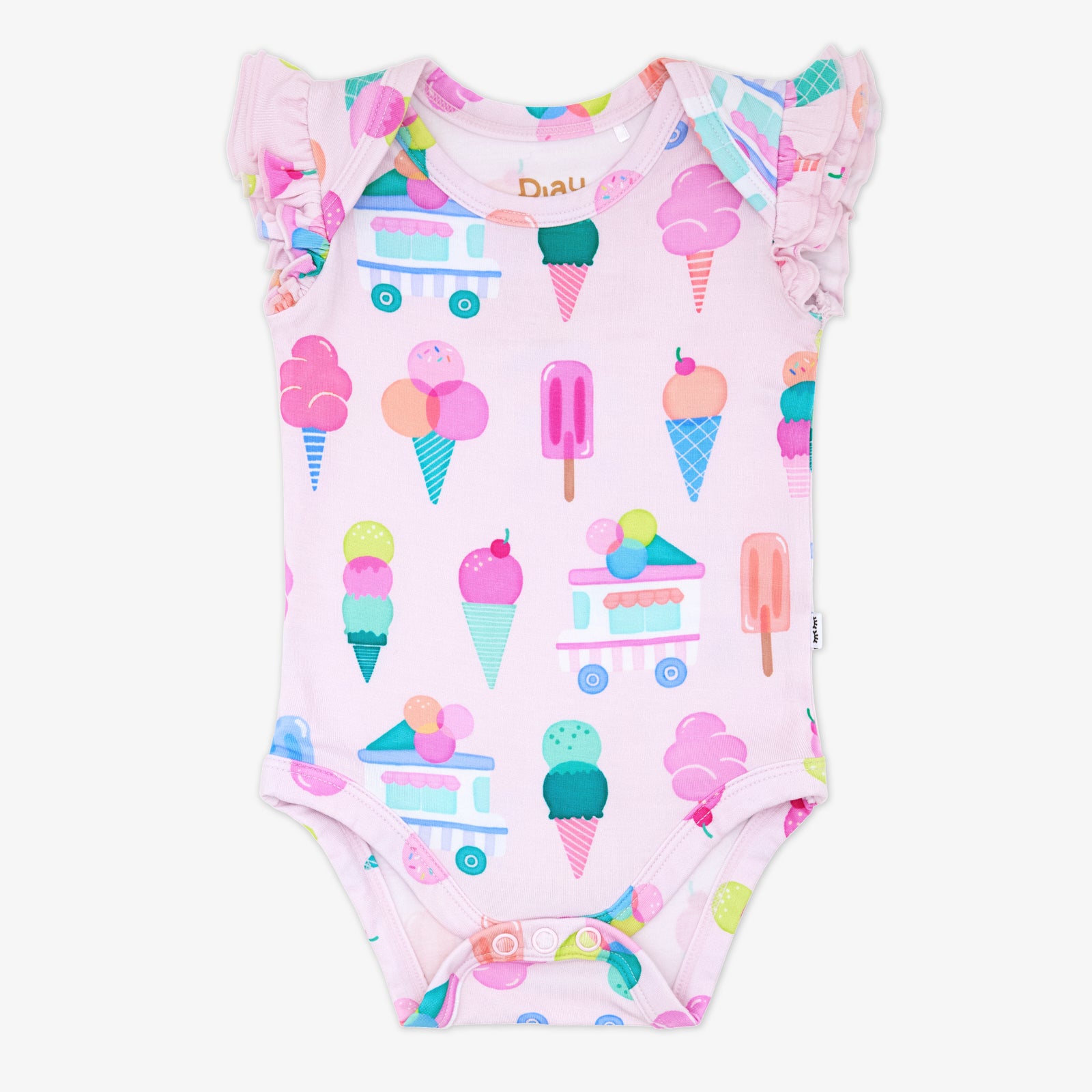 Pink Sweet Scoops Flutter Bodysuit、mySite、g9winljtr