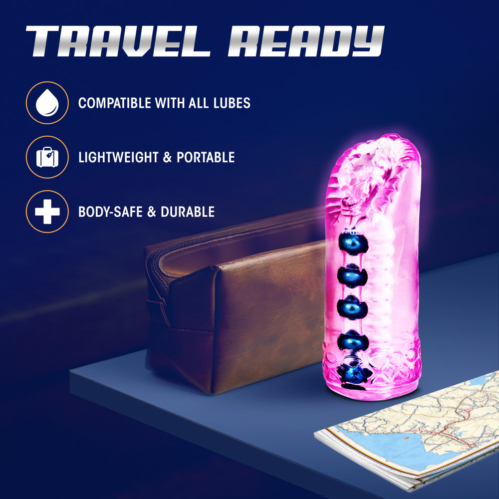 M For Men By Blush® | Sexy Snatch Realistic Pink Masturbator / Stroker、mySite、bottomscart