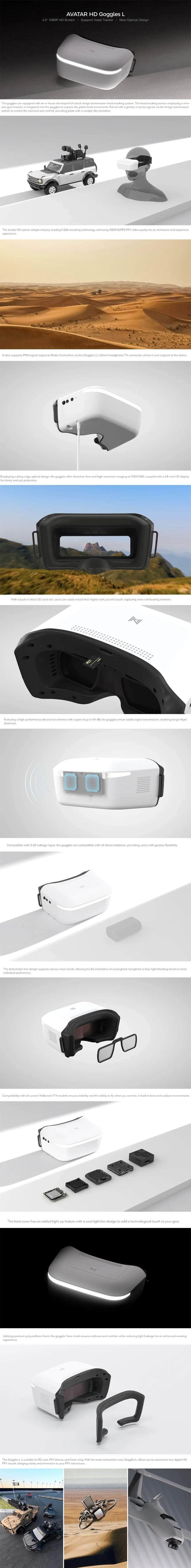 Walksnail Avatar HD FPV Goggles L