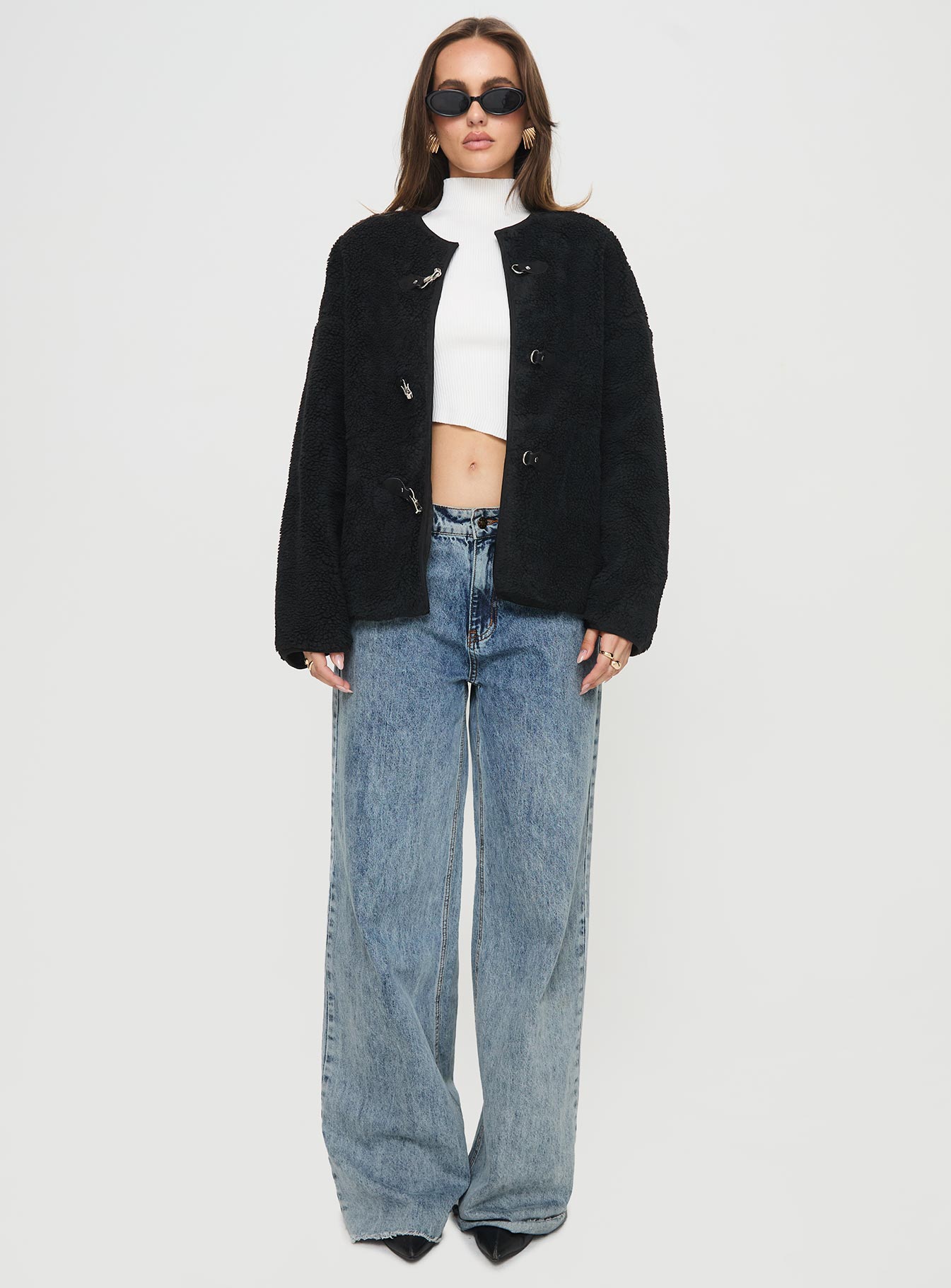 Adylic Teddy Coat Black、mySite、solidvoid