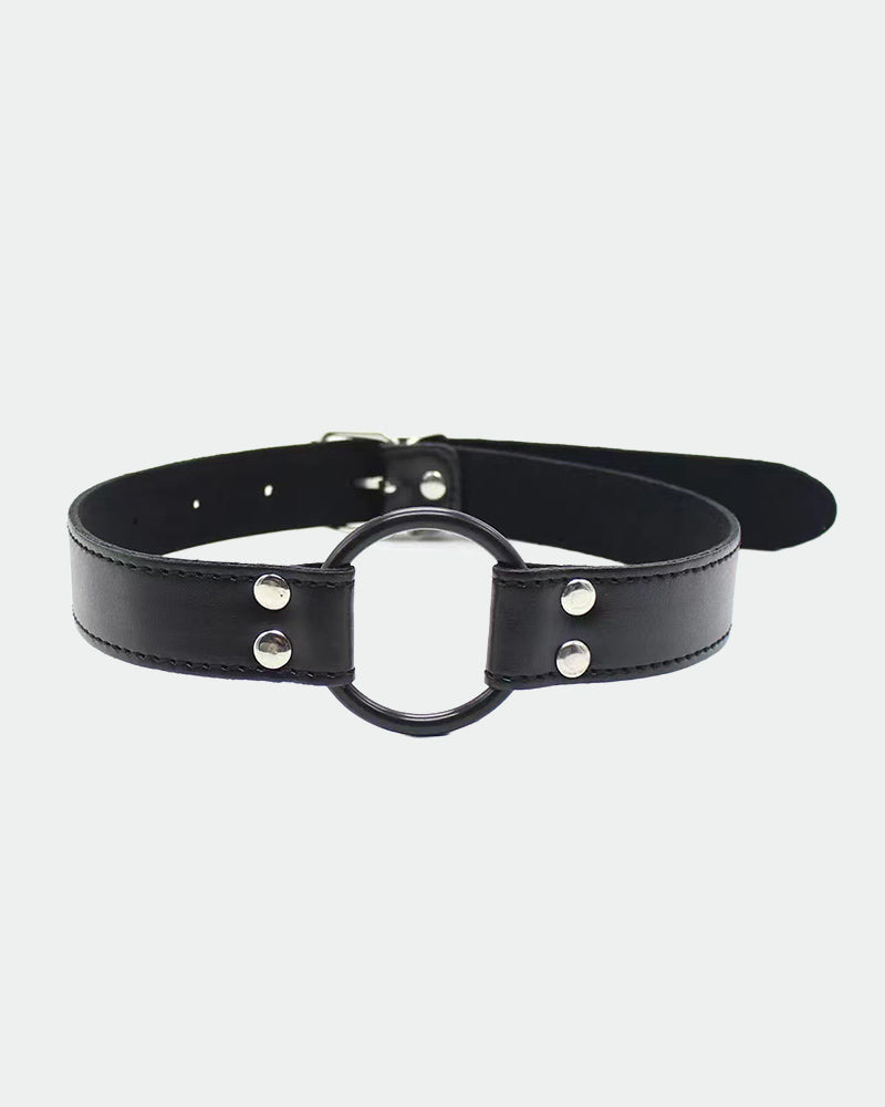 SM Supplies Leather Handcuffs Neck Collar With Chain、mySite、bengalsvssteelers