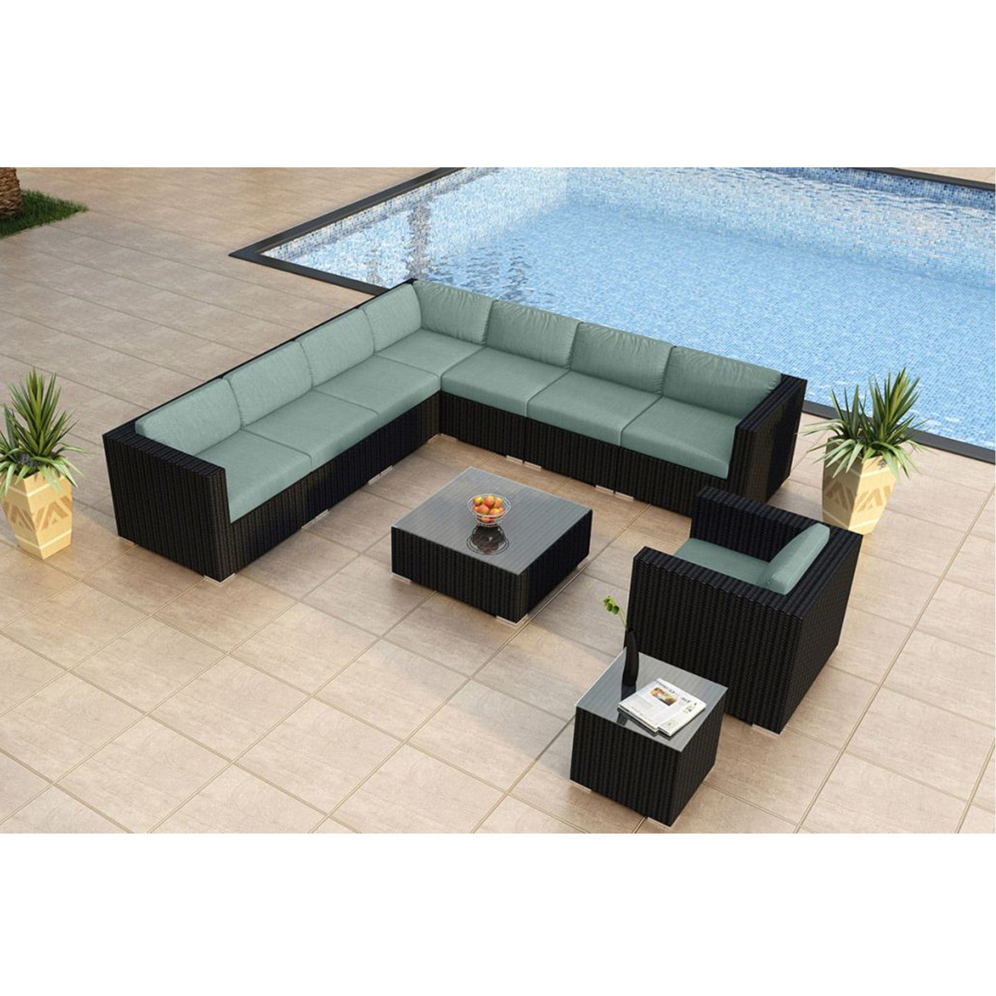 Urbana 10 Piece Club Chair Sectional Set、mySite、neckold