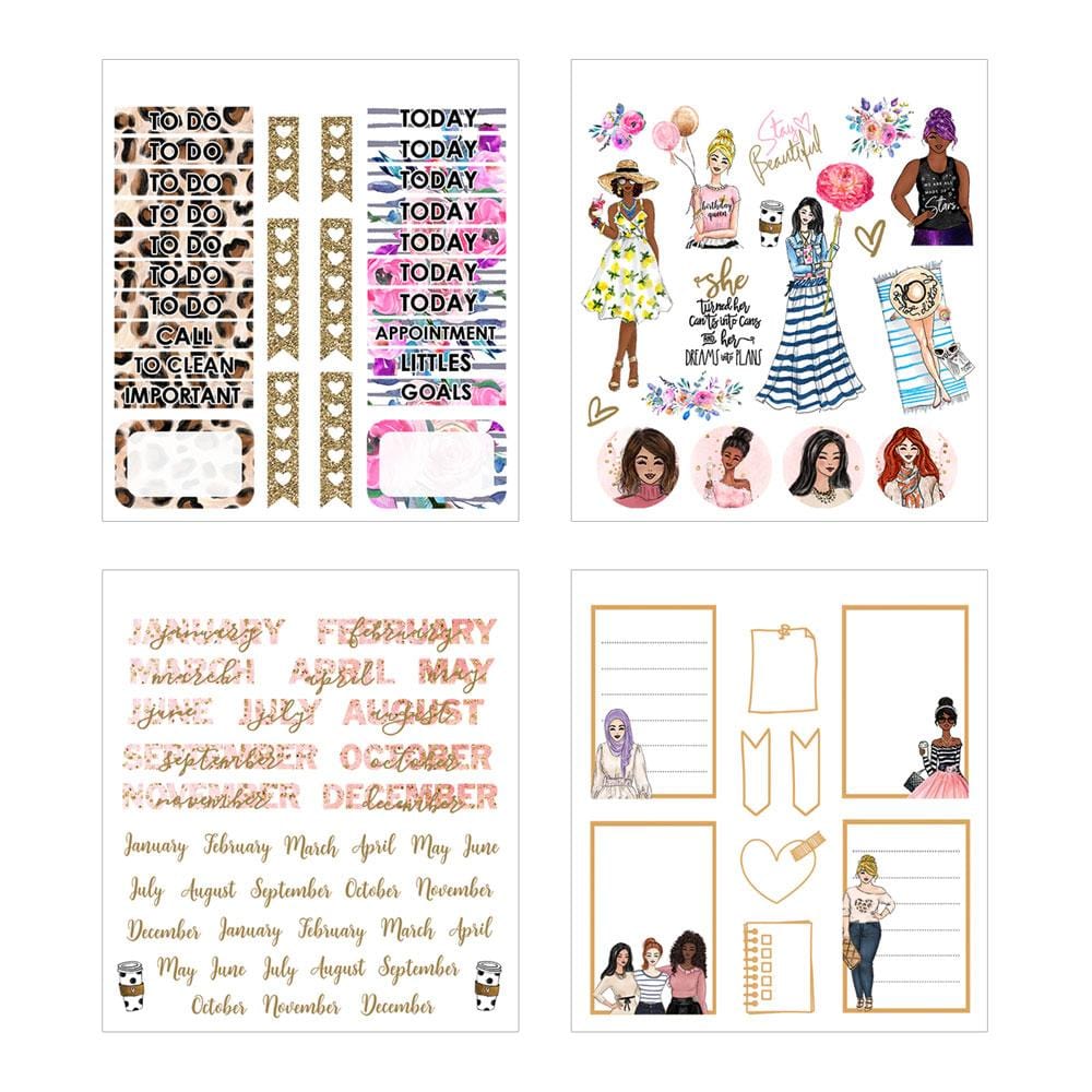  Planner Stickers Book - Jamison Reid Own Kind of Beautiful Minis、mySite、ghnorth