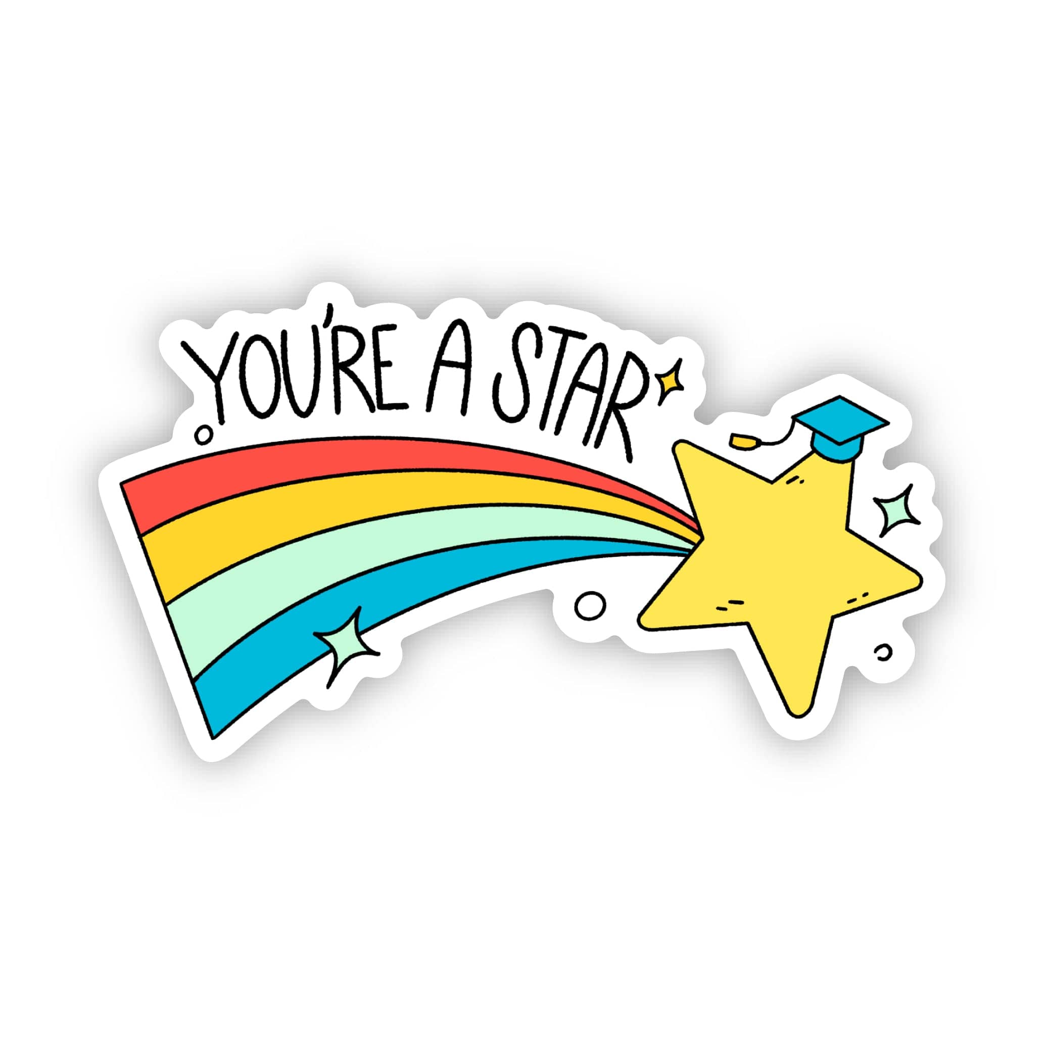  You're A Star Graduation Sticker、mySite、ghnorth