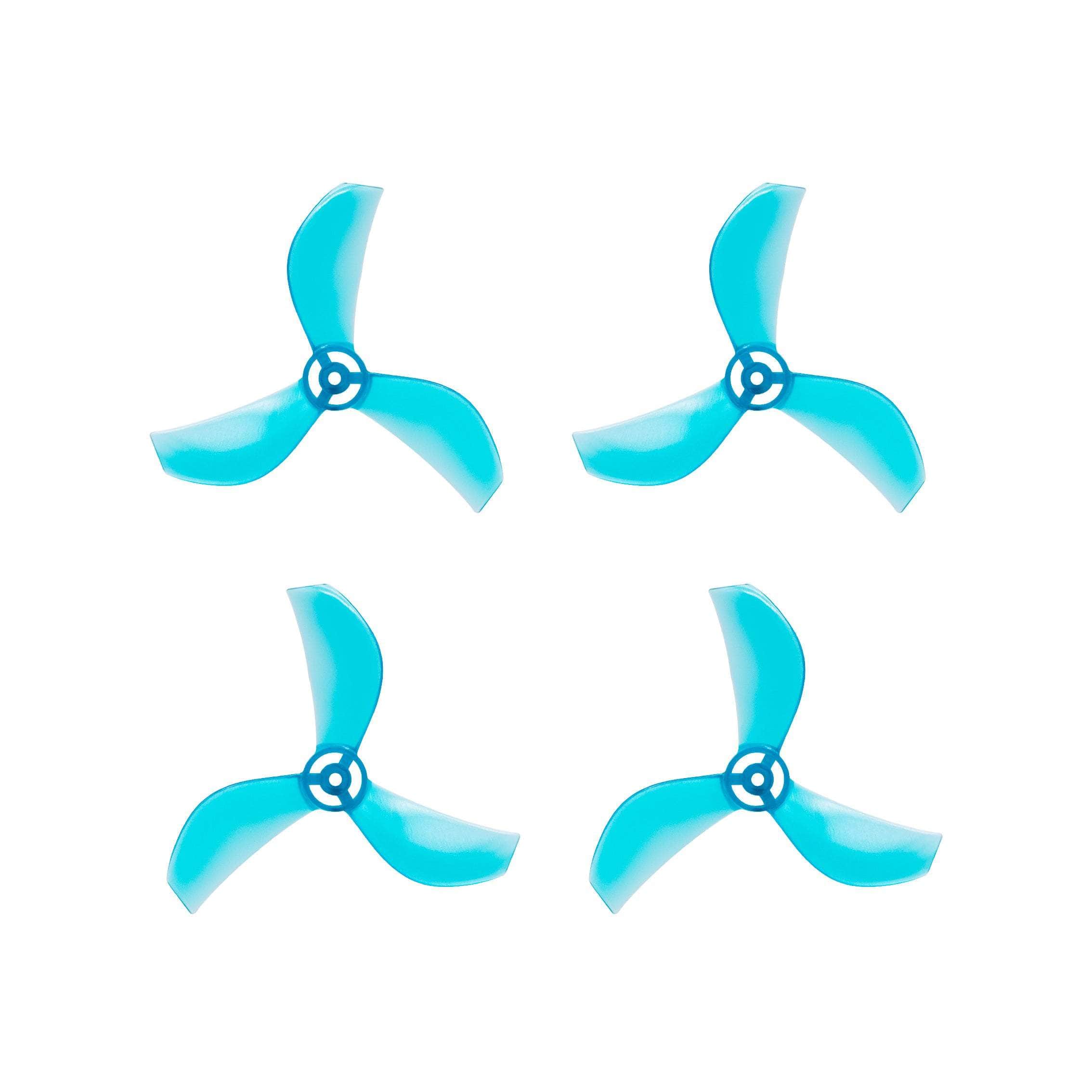  NewBeeDrone Azi (Tri Blade) Micro Propellers 31mm - 0.8mm Shaft (Set of 4)、mySite、merchandisen