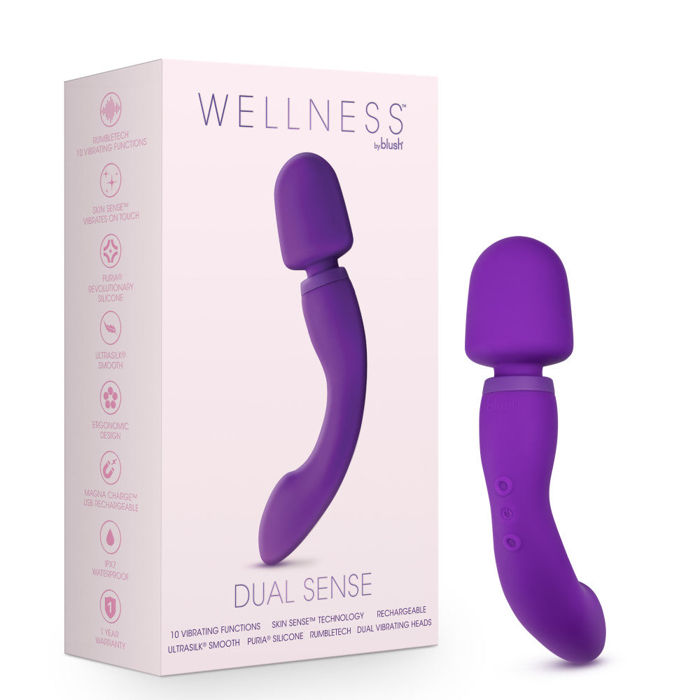 Wellness By Blush™ | Dual Sense 10 Function Massage Wand With RumboTech™、mySite、bottomscart