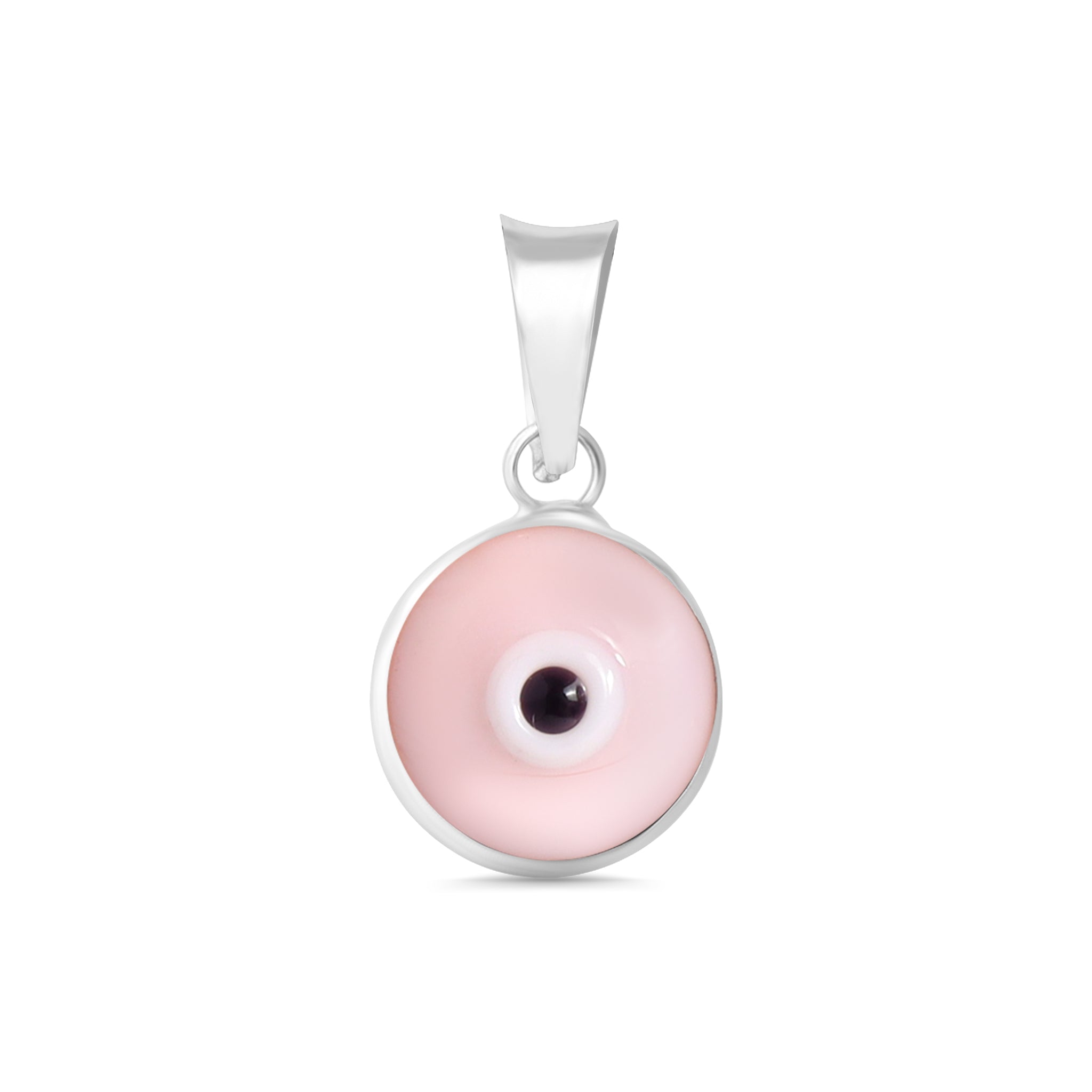Sterling Silver Colorful Evil Eye Pendant / DIS0021、mySite、dreamappss