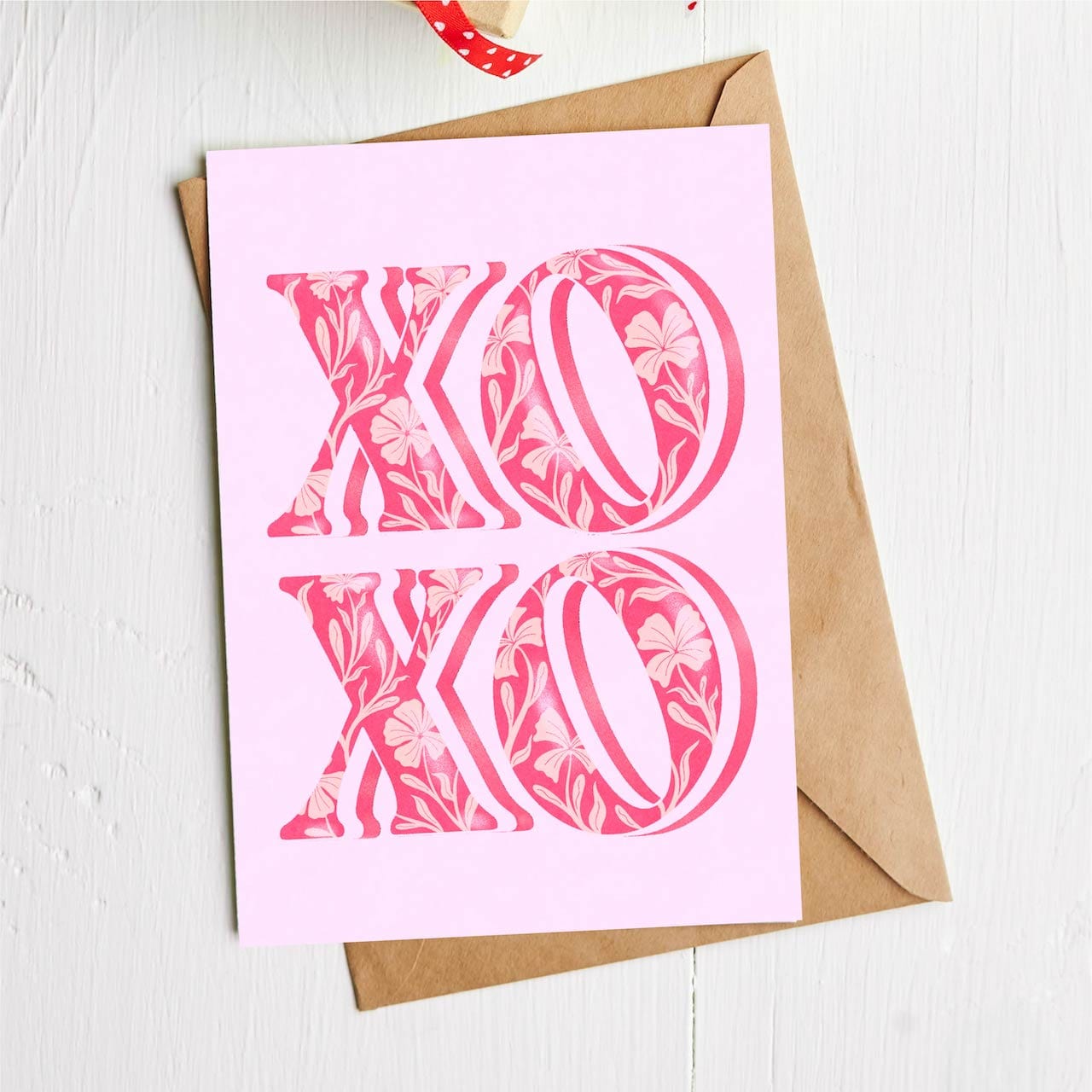  XOXO Valentine's Day Card、mySite、ghnorth