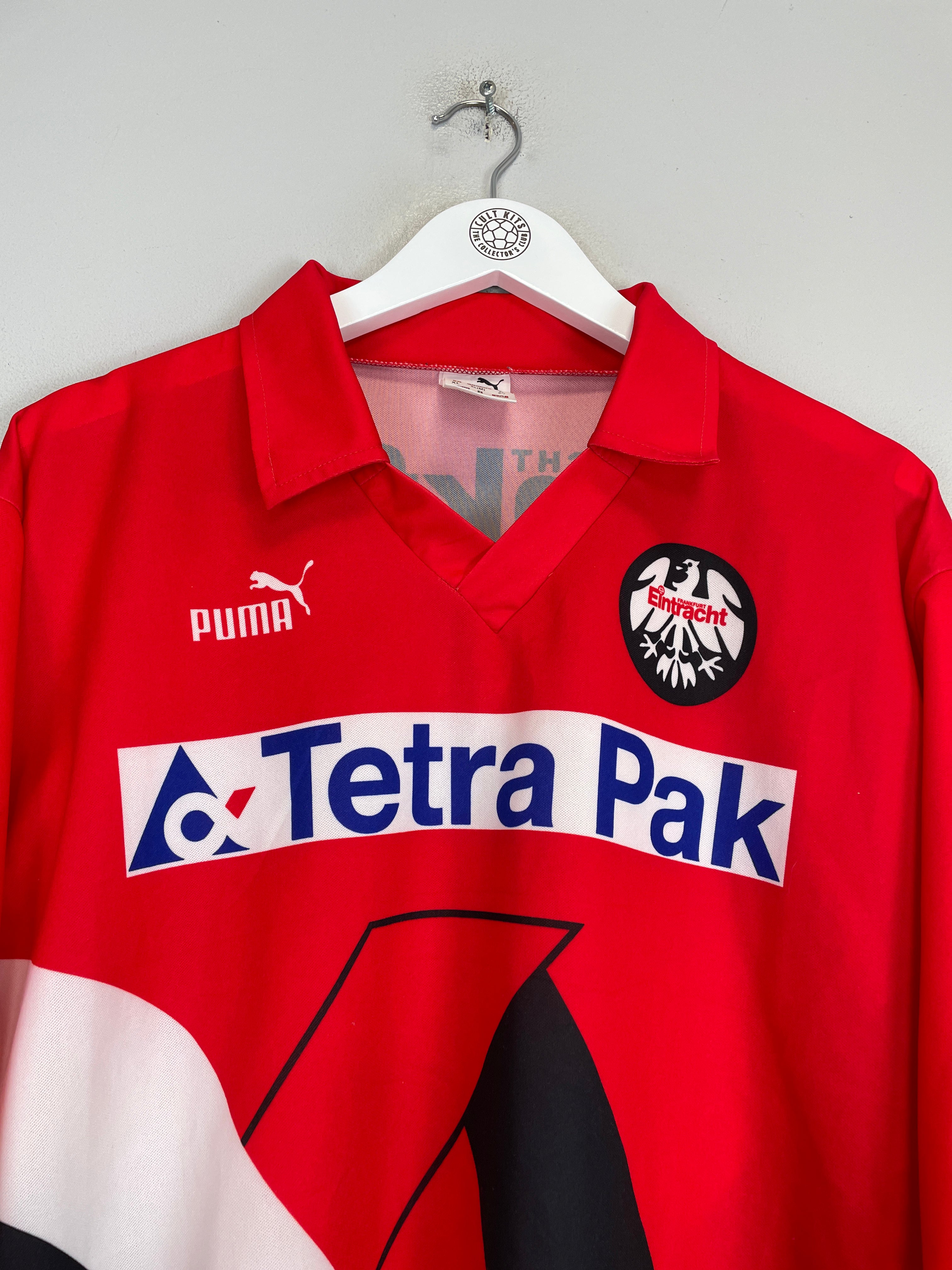 1993/94 EINTRACHT FRANKFURT *SIGNED* L/S HOME SHIRT (XL) PUMA、mySite、sh1993/94 EINTRACHT FRANKFURT *SIGNED* L/S HOME SHIRT (XL) PUMA、mySite、glenpowelloop_name