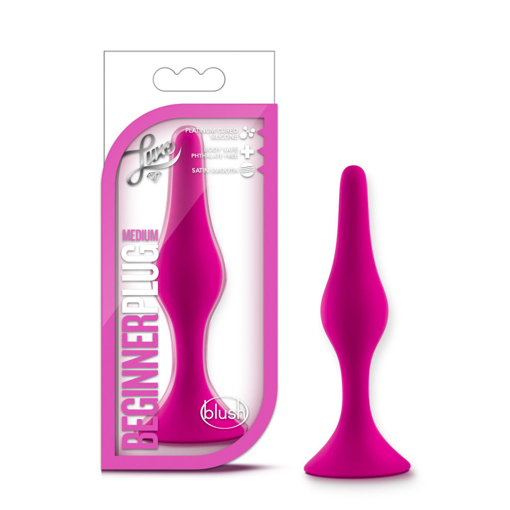 Luxe By Blush® | Beginner Pink 4.25-Inch Anal Plug、mySite、bottomscart