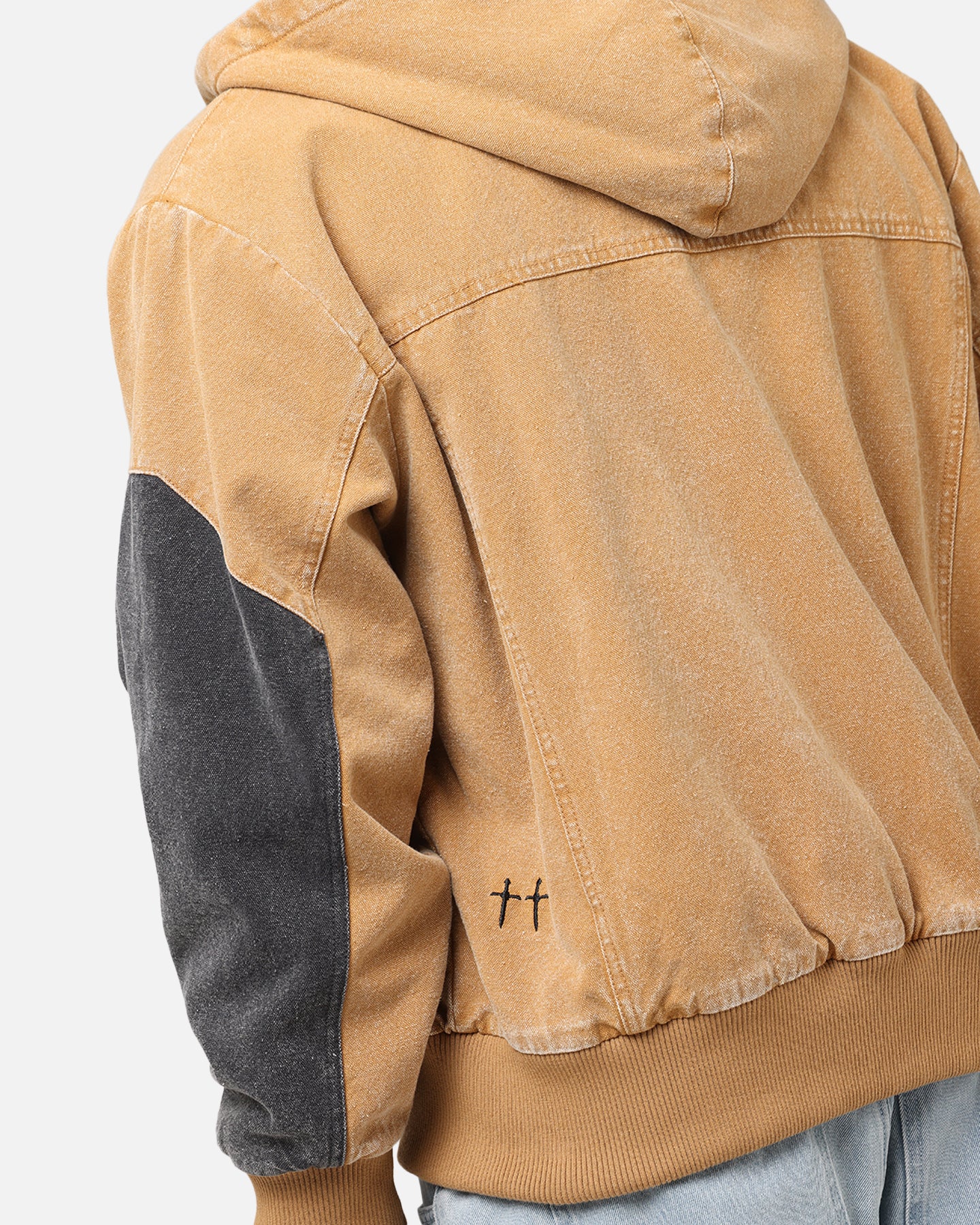 Saint Morta Hooded Workwear Jacket Tan/Black、mySite、zt4zffjzw