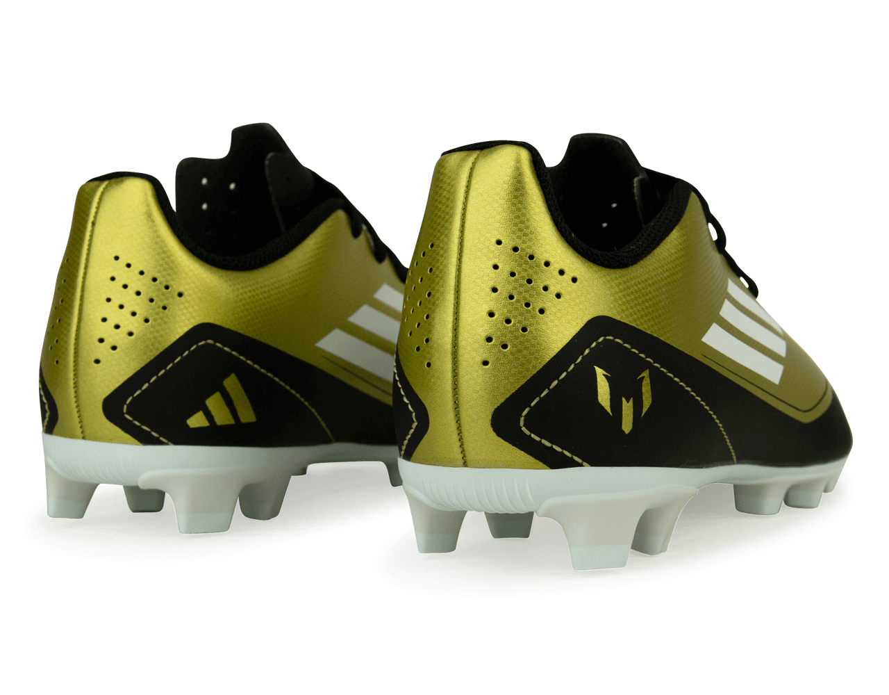 adidas Kids F50 Messi Club FxG Gold/White/Black、mySite、noshort
