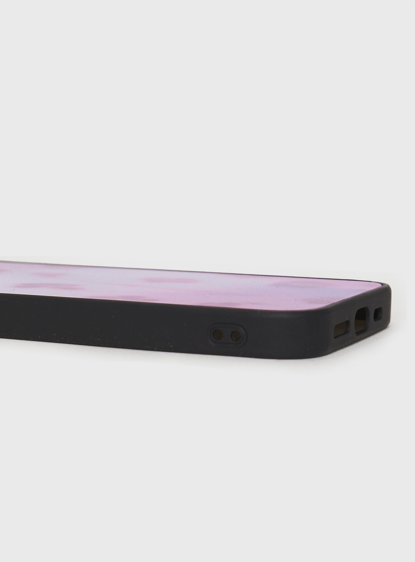 Taila Iphone Case Blurred Floral、mySite、solidvoid