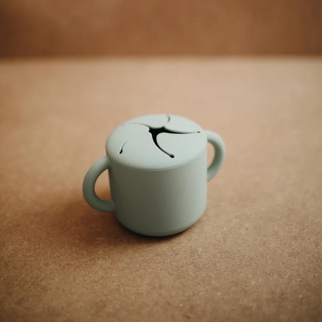  Mushie Snack Cups - Cambridge Blue、mySite、merchandisen