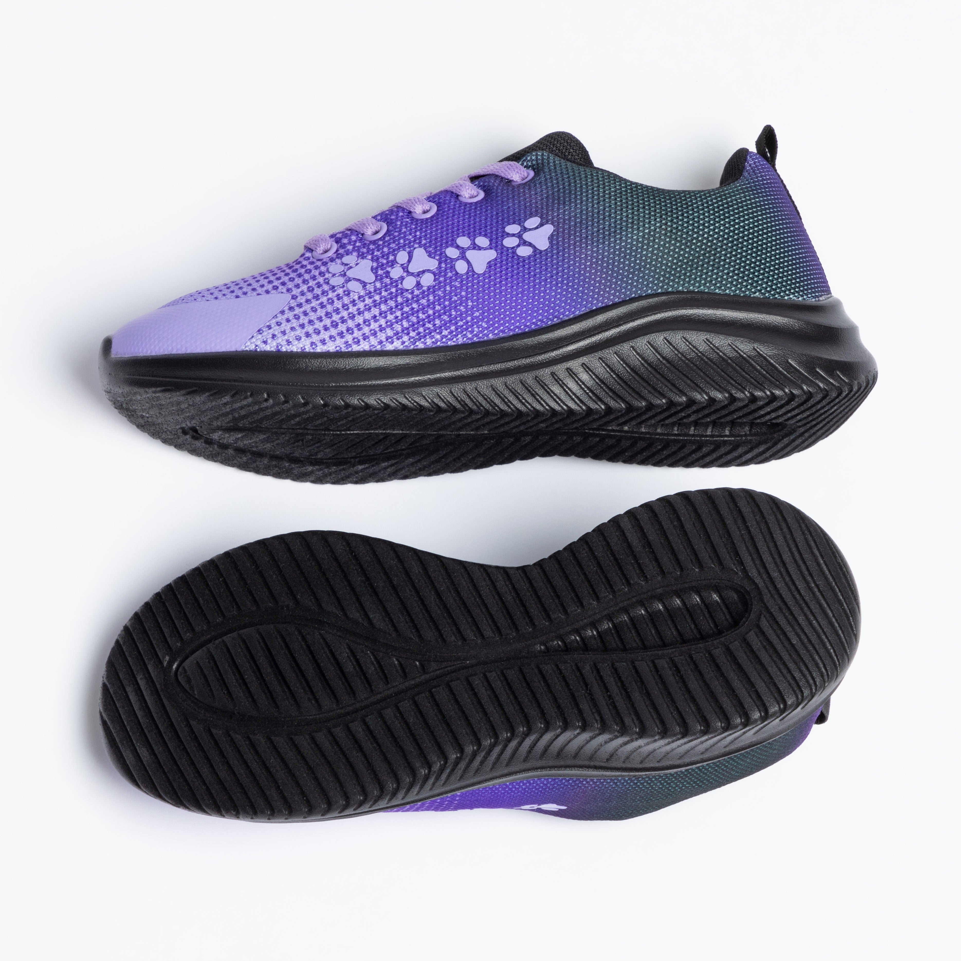 Ombre Paw Print Walking Shoes、mySite、camillekostekn