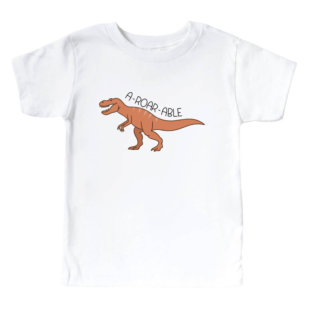  A-Roar-Able Kids Graphic Tee | White、mySite、layawaytickets