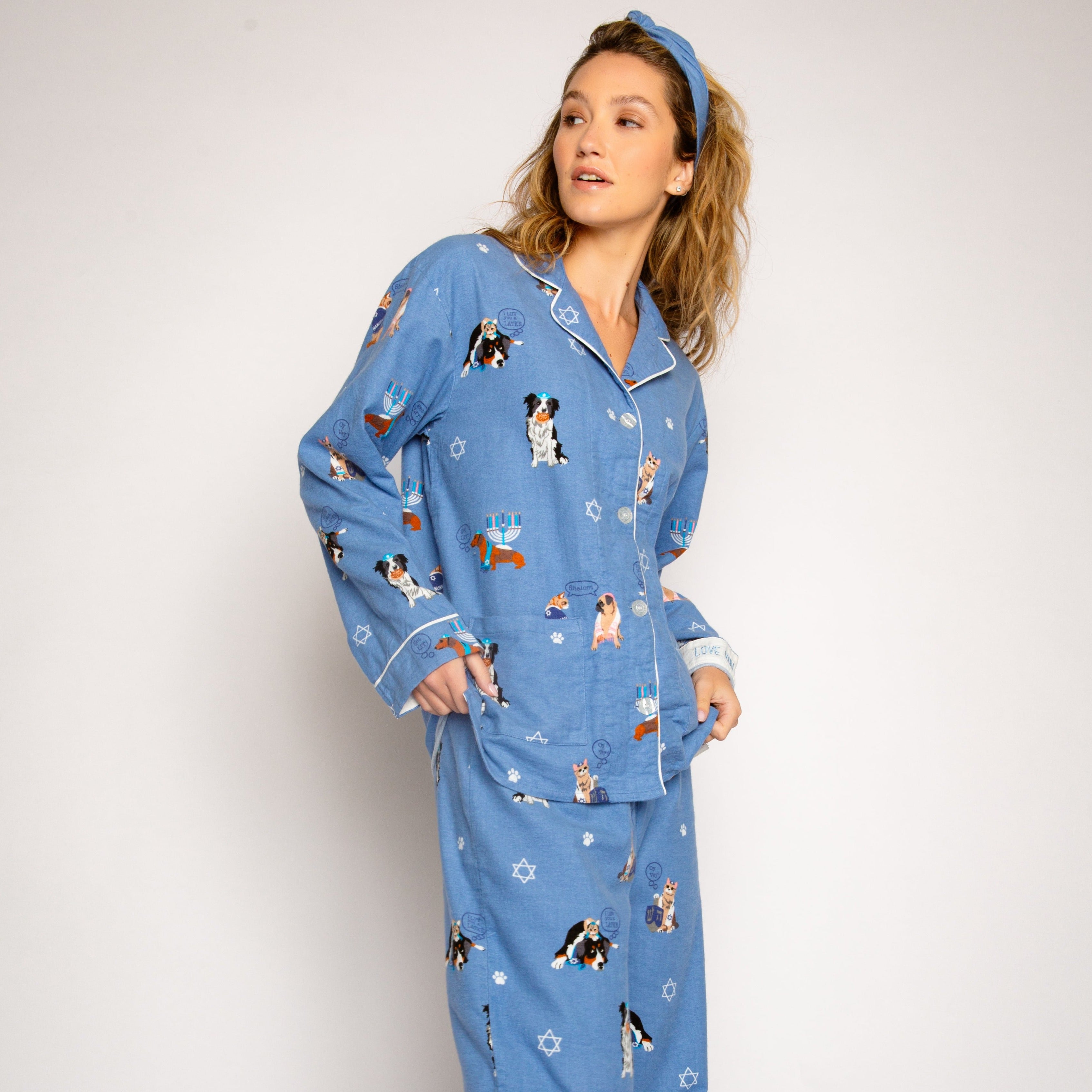 Love You a Latke Pajamas Set by P.J. Salvage - (Sizes XS - XL)、mySite、topwebapps
