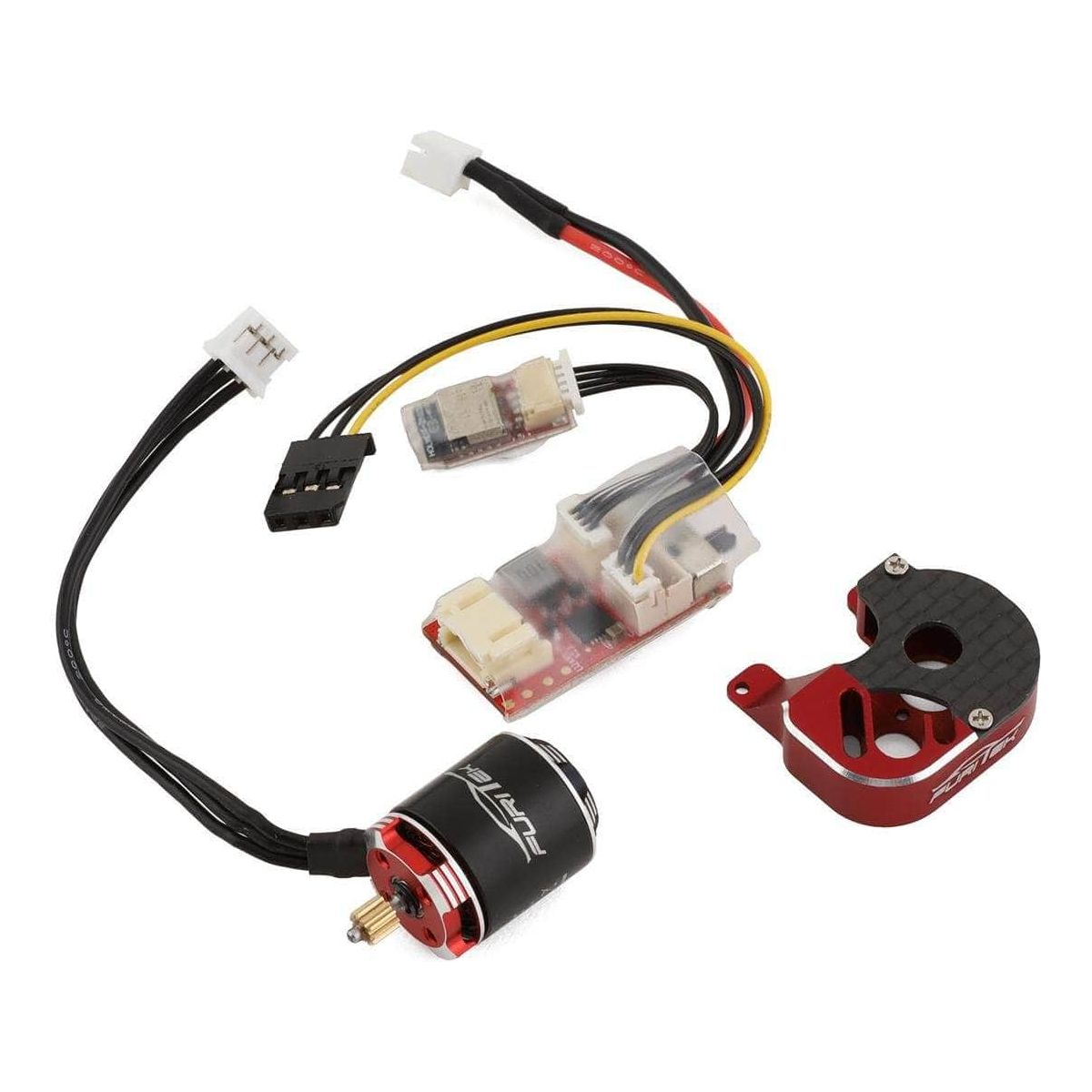  FTK-FUR-2102, Furitek SCX24 Stinger Brushless Power System w/1212-3450kV Brushless Motor、mySite、merchandisen