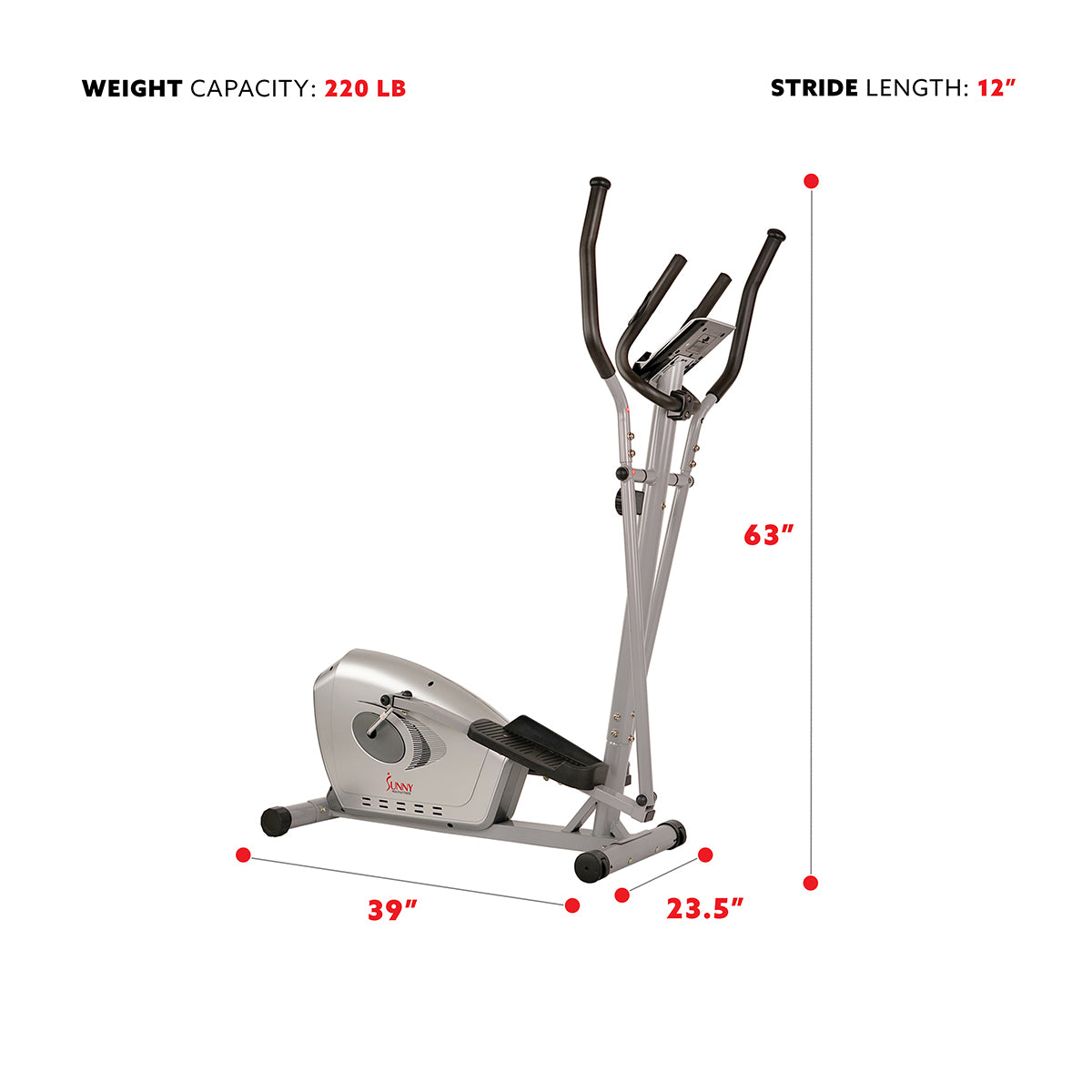  Magnetic Elliptical Trainer Fitness Machine、mySite、ghnorth