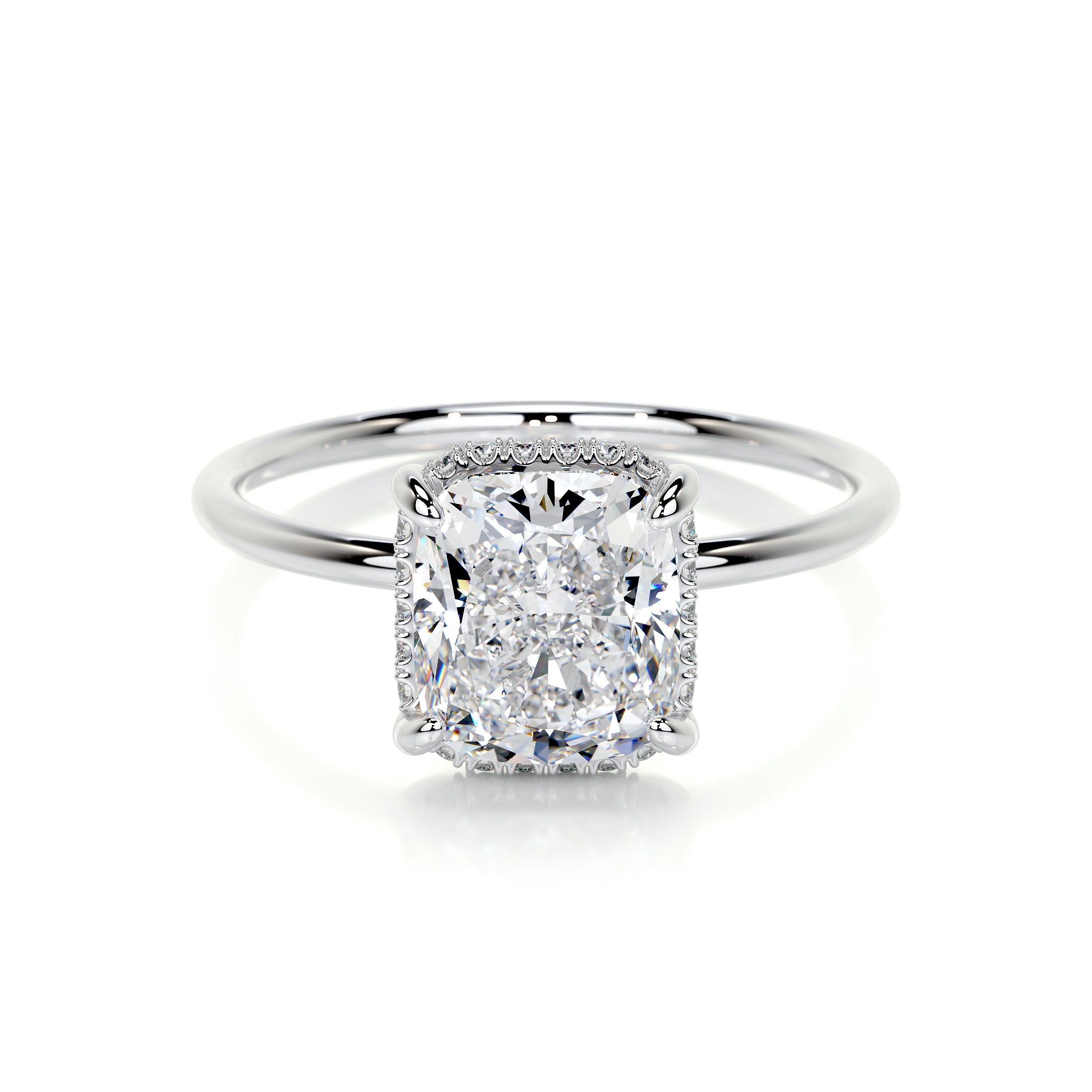 Priscilla Lab Grown Diamond Ring -14K White Gold、mySite、hinf8tx79