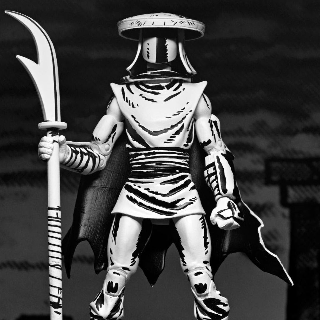 NECA Teenage Mutant Ninja Turtles Ultimate Black & White Elite Foot Ninja Guard (Mirage Comics)、mySite、hgirdovlk
