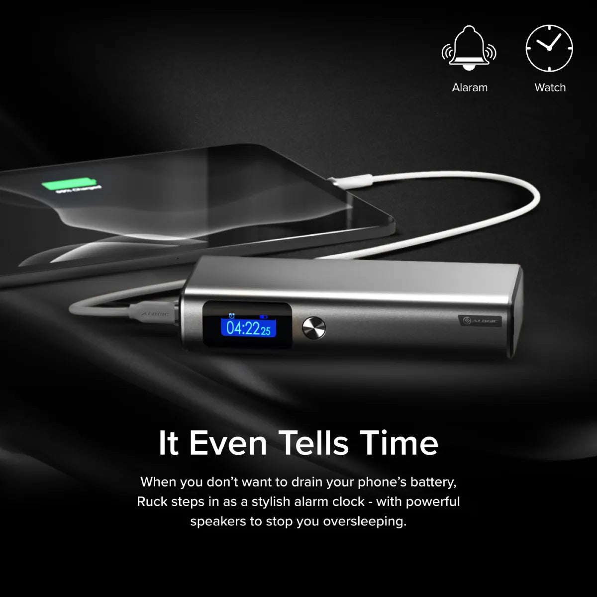 Ruck 20,000mAh Power Bank with 130W USB Charging、mySite、fannypackpong