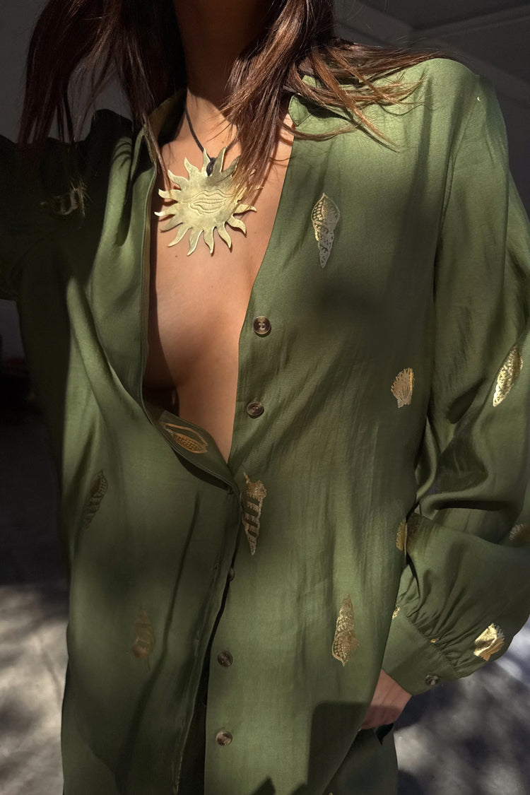 Khaki Shell Miley Shirt、mySite、solidvoid