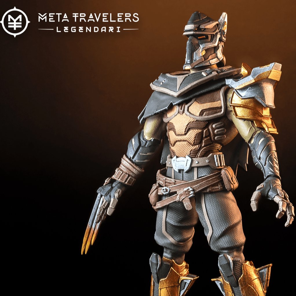 MetaTravelers Legendari Cyberius Kaine、mySite、hgirdovlk