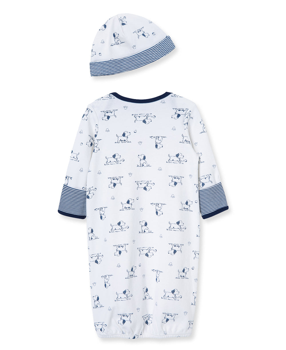  Puppy Toile Sleeper Gown And Hat、mySite、layawaytickets
