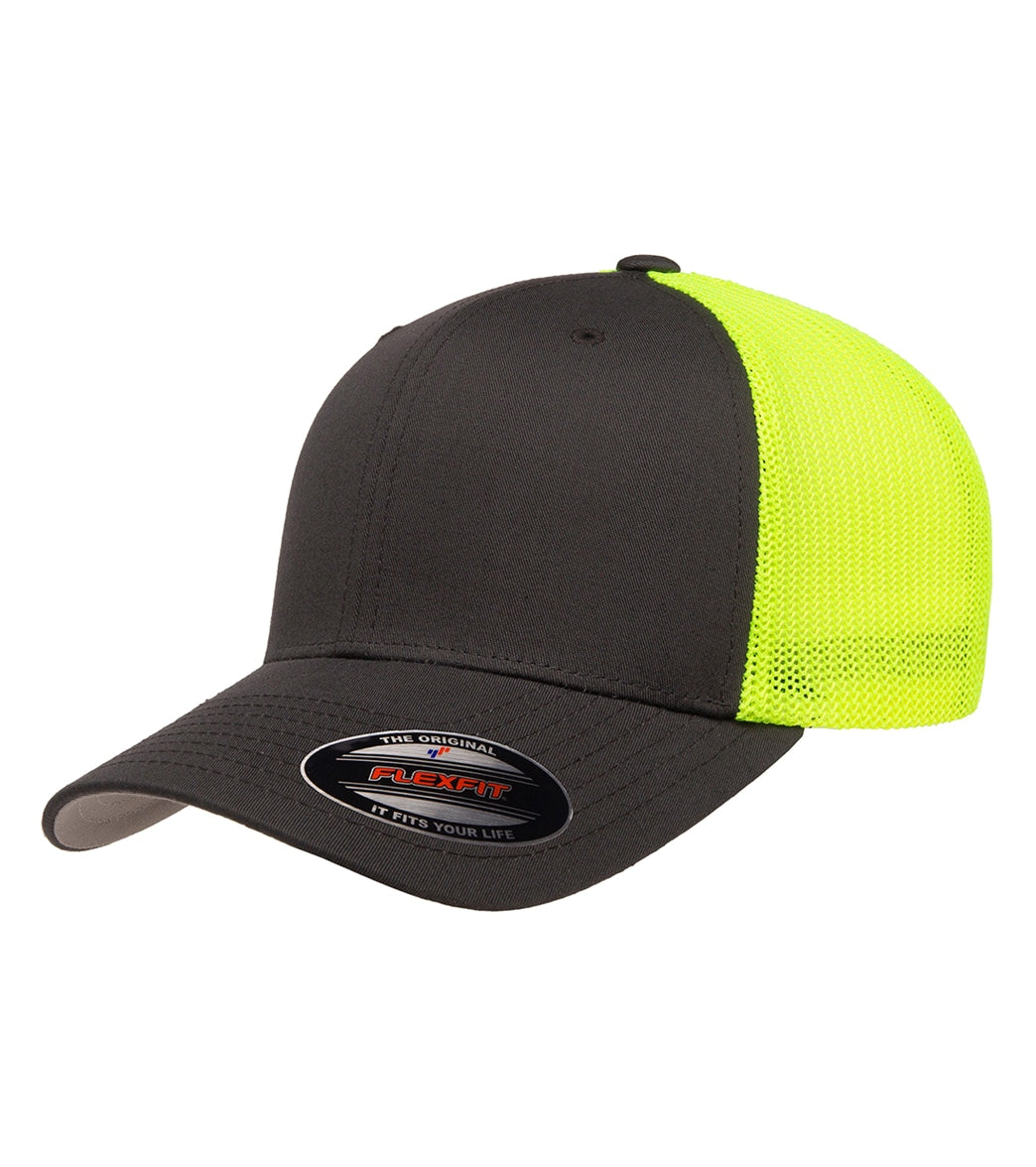 Flexfit Unisex Panel Trucker Cap、mySite、noshort