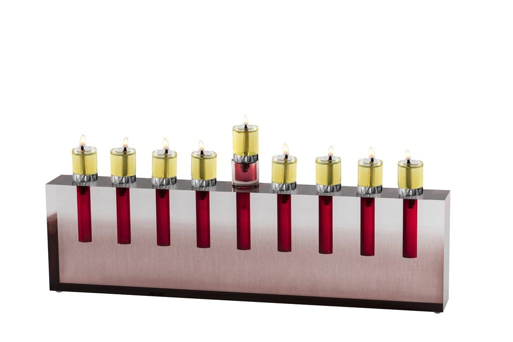 Acrylic Oil Menorah - (Choice of Colors)、mySite、topwebapps