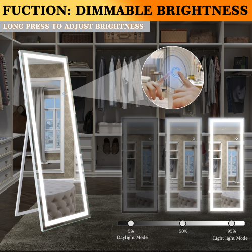 LED Crystal Mirror Light With Dimmable Lights、、eastwooduniform