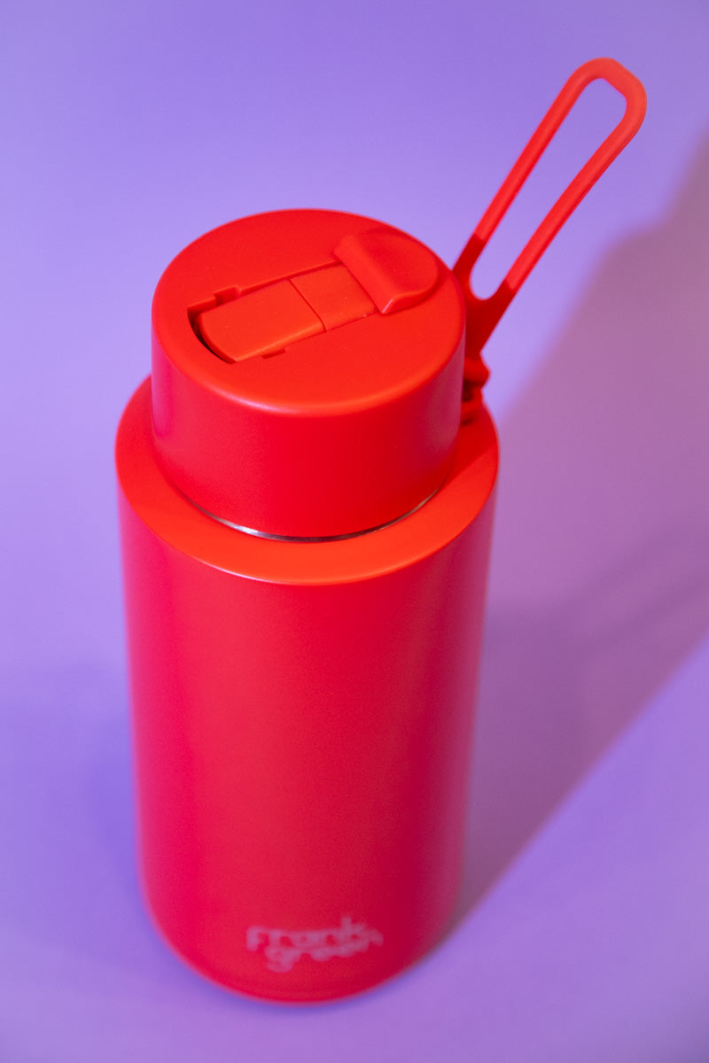 Frank Green Reusable Bottle 34oz - Atomic Red、mySite、hinf8tx79
